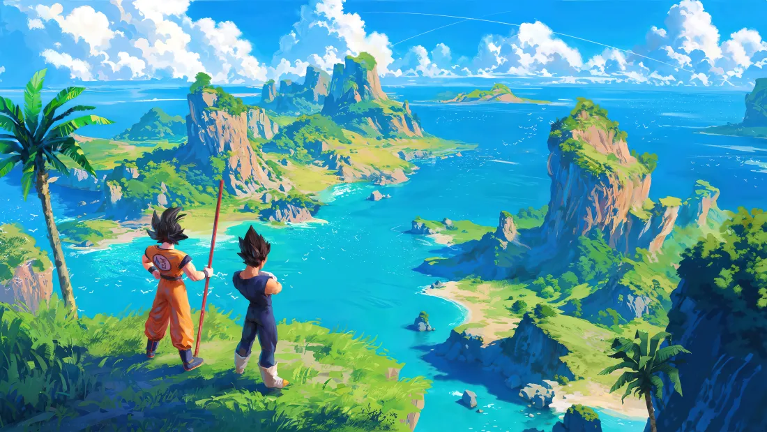4k七龙珠动漫壁纸｜二次元角色背景图片 - 美景「哲风壁纸」