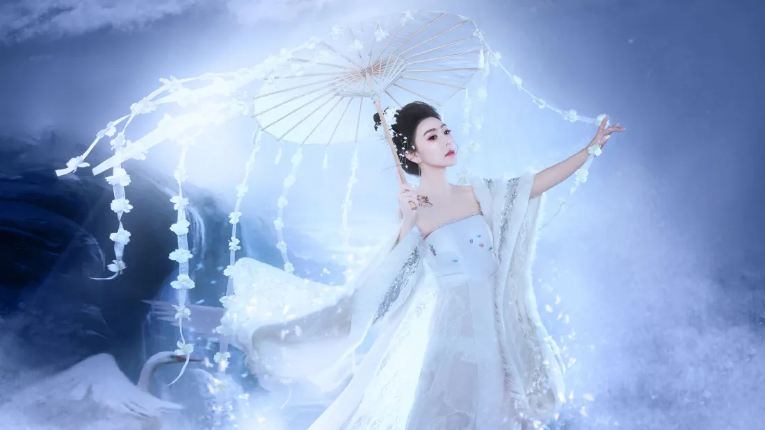 4k古装美女壁纸｜云海背景图片 - 仙气飘飘「哲风壁纸」