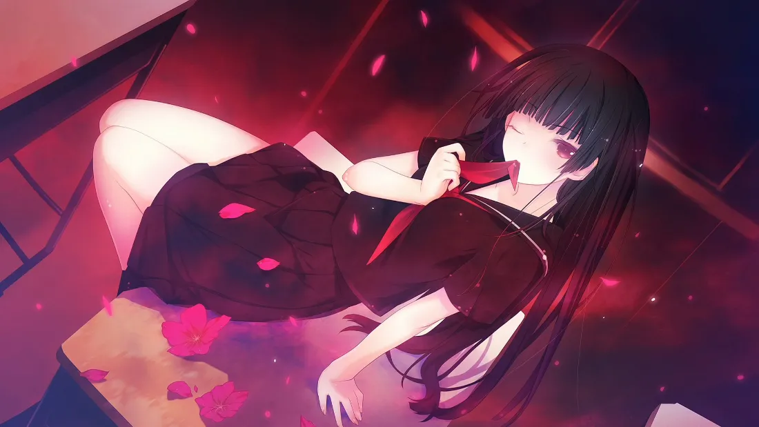 2k暗夜少女壁纸｜梦幻场景背景图片 - 二次元「哲风壁纸」