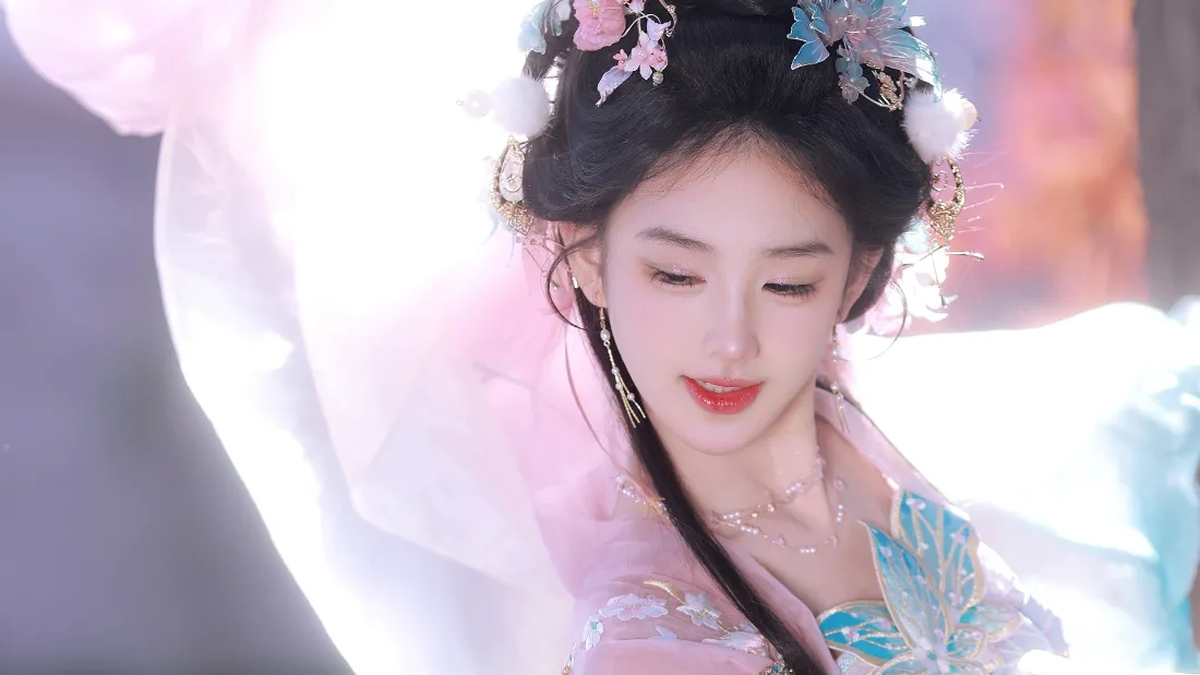 2k古风美女壁纸｜飘逸汉服背景图片 - 梦幻「哲风壁纸」
