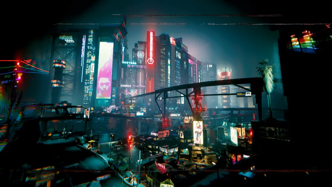 2k赛博朋克壁纸｜2077城市街景背景图片「哲风壁纸」