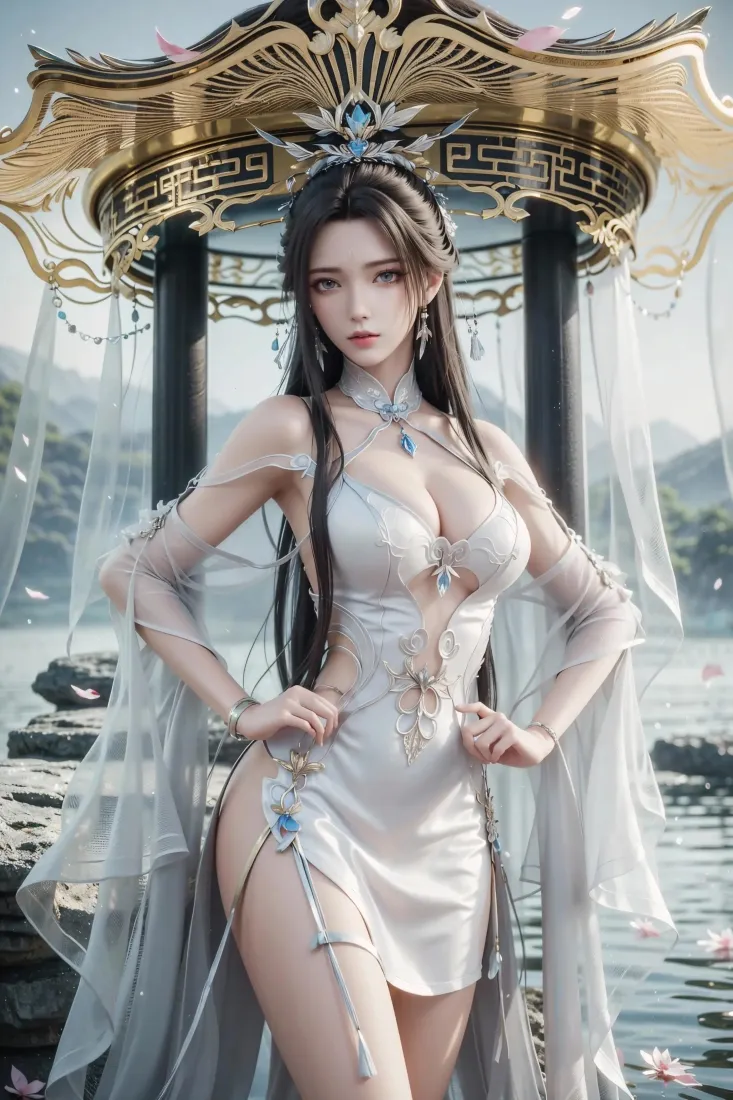 陆雪琪手机壁纸｜古风山水背景图片 - 仙气「哲风壁纸」