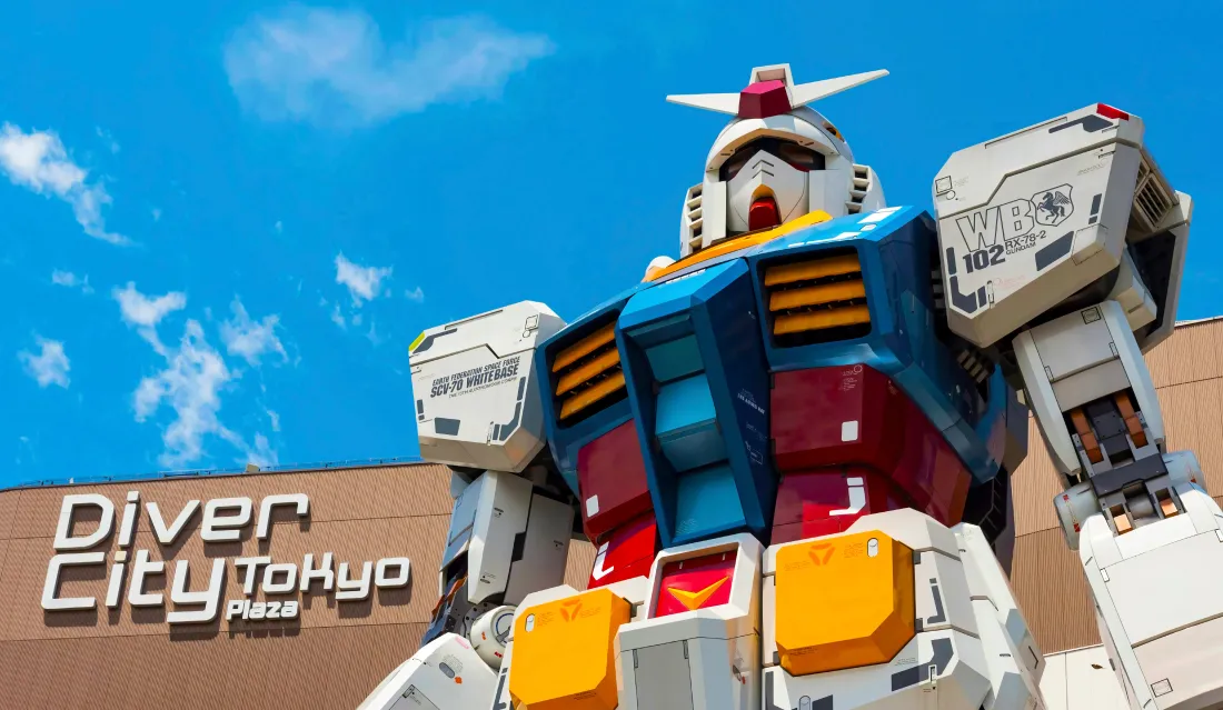 6k高达RX-78-2壁纸｜东京背景图片 - 4K「哲风壁纸」