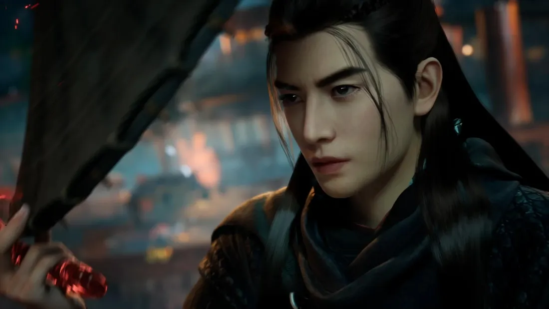 4k韩立壁纸｜凡人修仙传背景图片 - 持伞夜景「哲风壁纸」