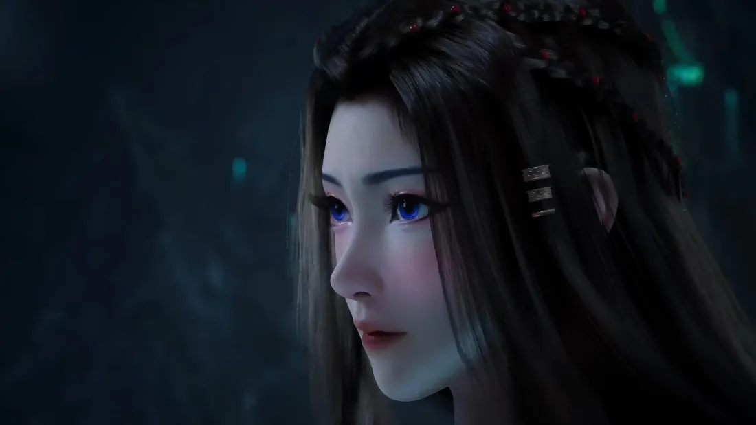 4k元瑶壁纸｜凡人修仙传背景图片 - 蓝色眼眸「哲风壁纸」