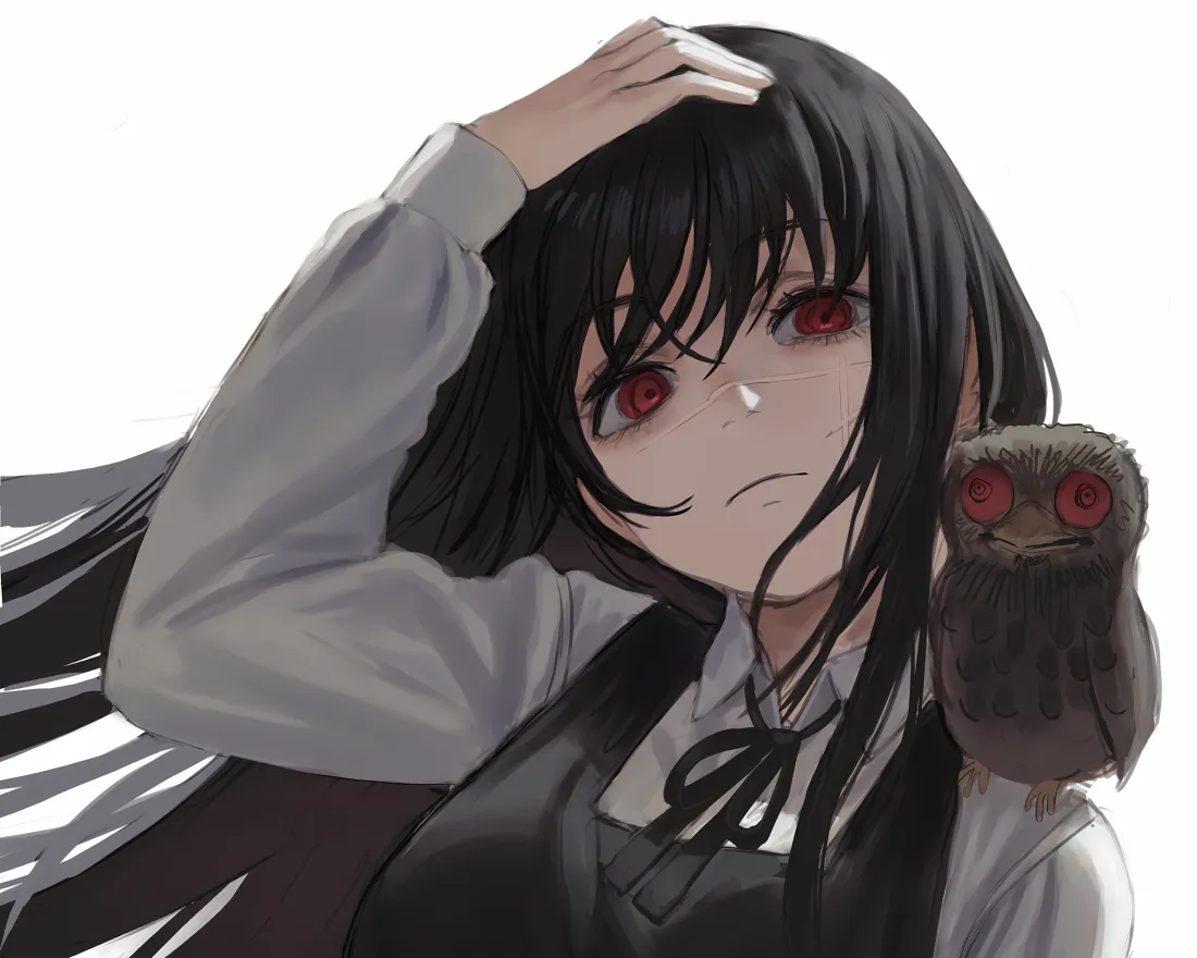 2k三鹰朝壁纸｜电锯人背景图 - 猫头鹰「哲风壁纸」