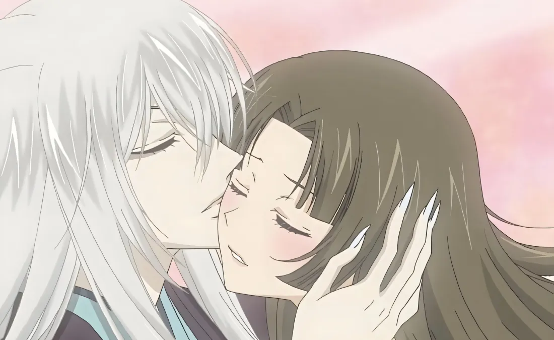 2k元气少女缘结神壁纸｜巴卫奈奈生 - 浪漫接吻「哲风壁纸」