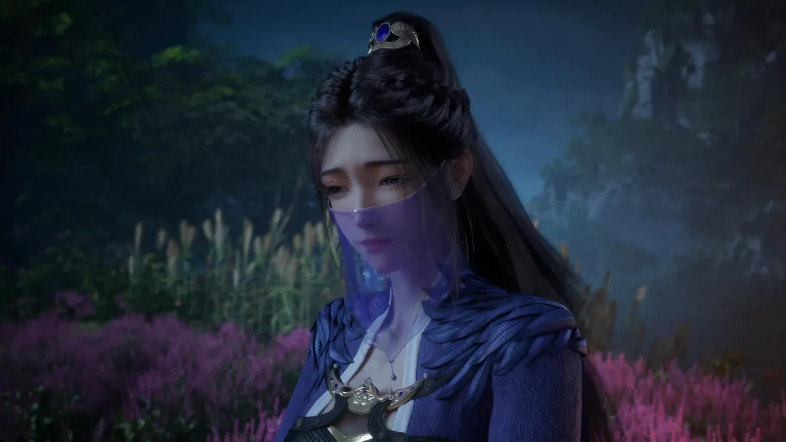 4k紫灵壁纸｜凡人修仙传背景图片 - 紫色花海「哲风壁纸」