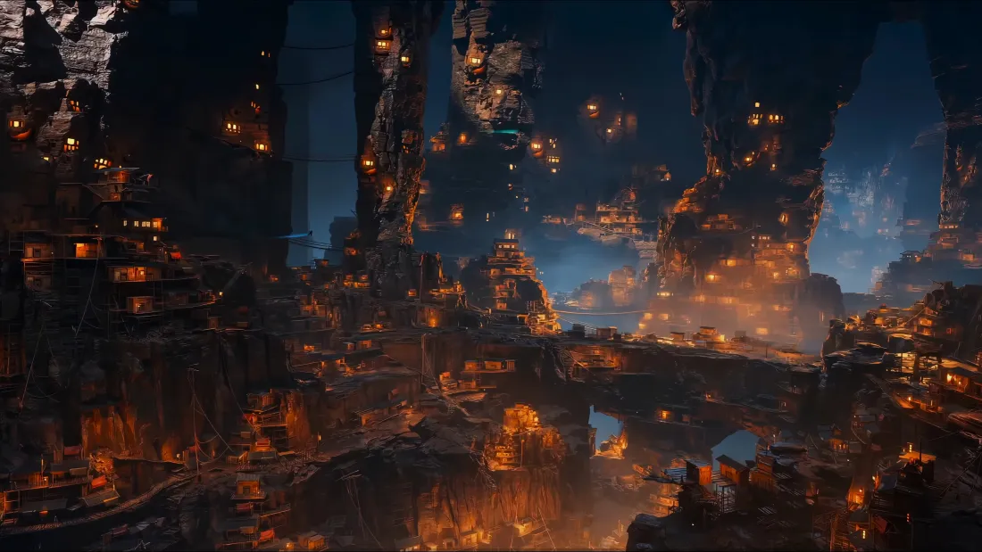 4k凡人修仙传壁纸｜玄幻风景背景图片 - 古风建筑「哲风壁纸」