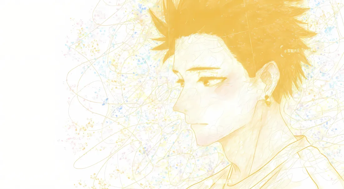 2k凛郎君壁纸｜偏黄动漫背景 - 熏香花朵「哲风壁纸」