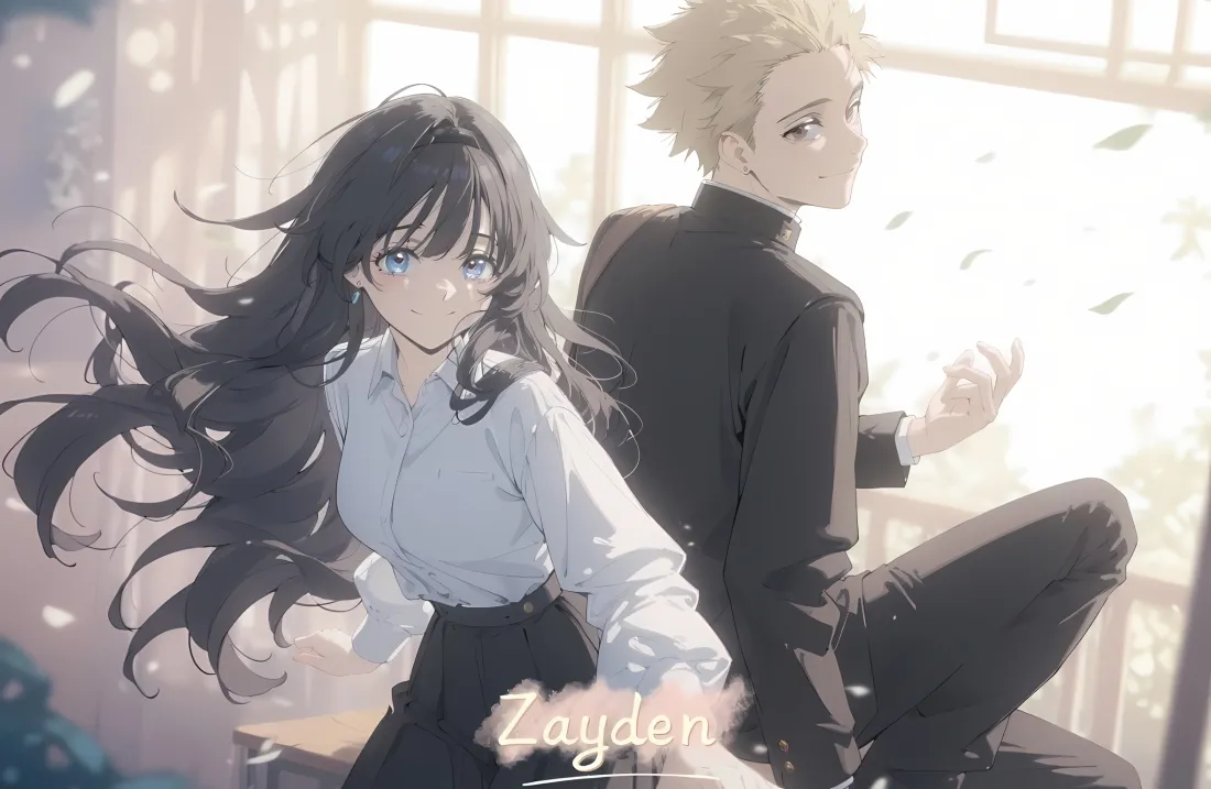 2k熏子凛郎君壁纸｜飘花背景 - 动漫校园风「哲风壁纸」