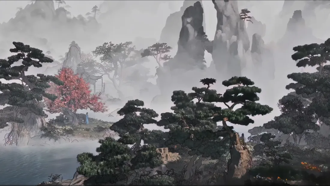 4k凡人修仙传壁纸｜古风山水背景图片 - 仙侠风景「哲风壁纸」