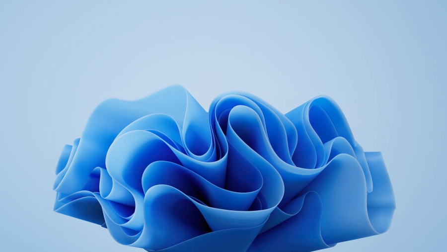 5k蓝色的壁纸-抽象的-3D抽象壁纸-视窗动漫动漫「哲风壁纸」