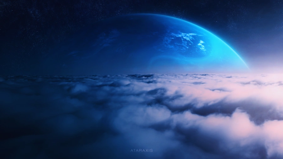 4k星星眼星星眼壁纸-行星星眼背景-《环境》图片-文本「哲风壁纸」